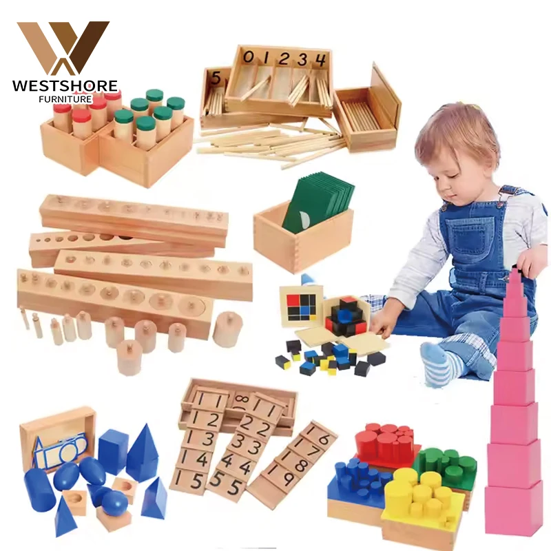 Teaching Learn Baby Montessori Materials Wooden Manual Toy Kindergarten Materials other Educational Sensory Toy Kids Games