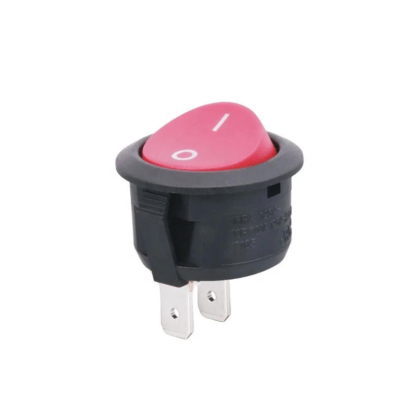 IBAO RCA Series Rocker Switch ON-OFF Round Knob Switch for Office Equipment