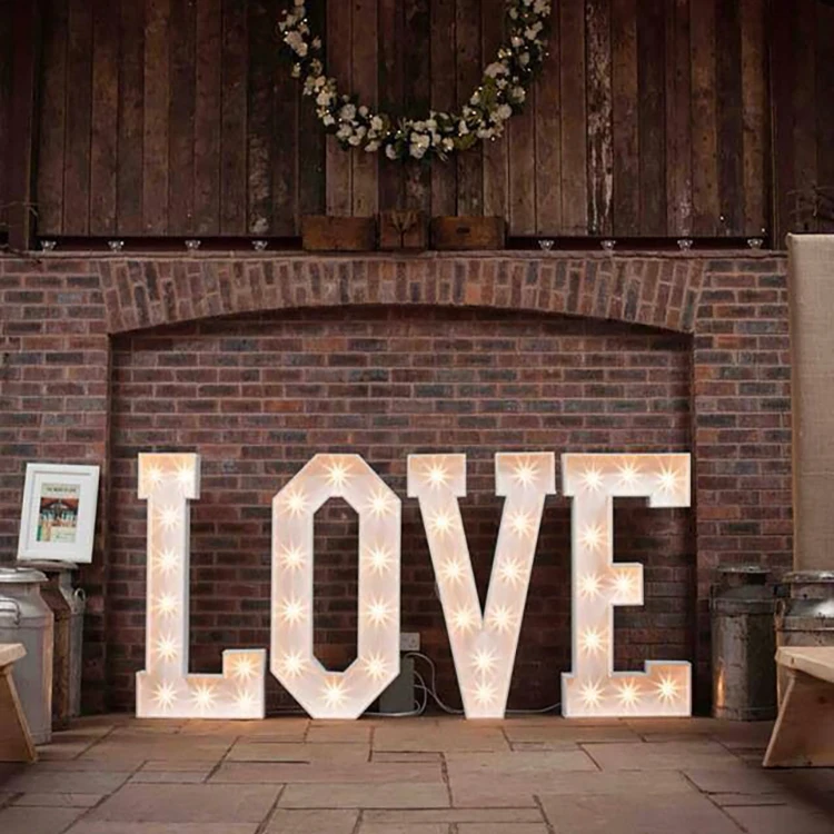 4 ft marquee letters Letter Sign birthday numbers  outdoor large light up letters for sale