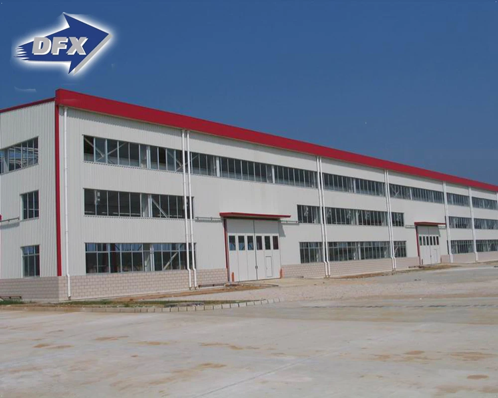 Prefabricated school metal building custom steel structure workshop construction office buildings sea port steel house