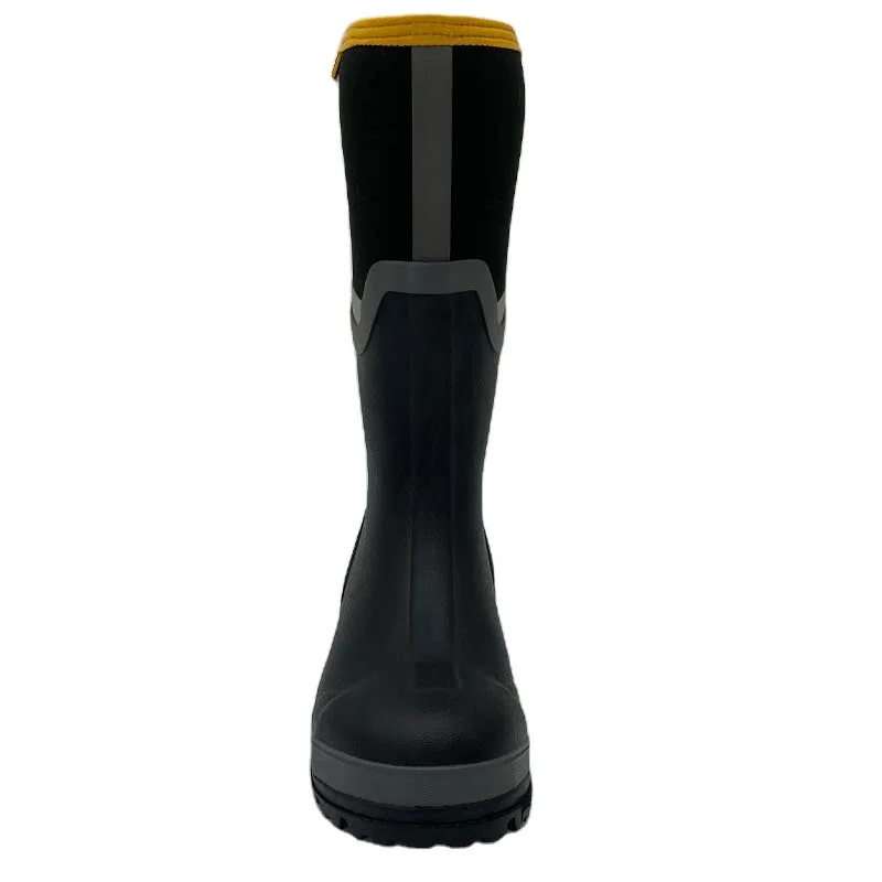 CE Certificate For The Steel Toe And Steel Insole Neoprene Rubber Safety Boots