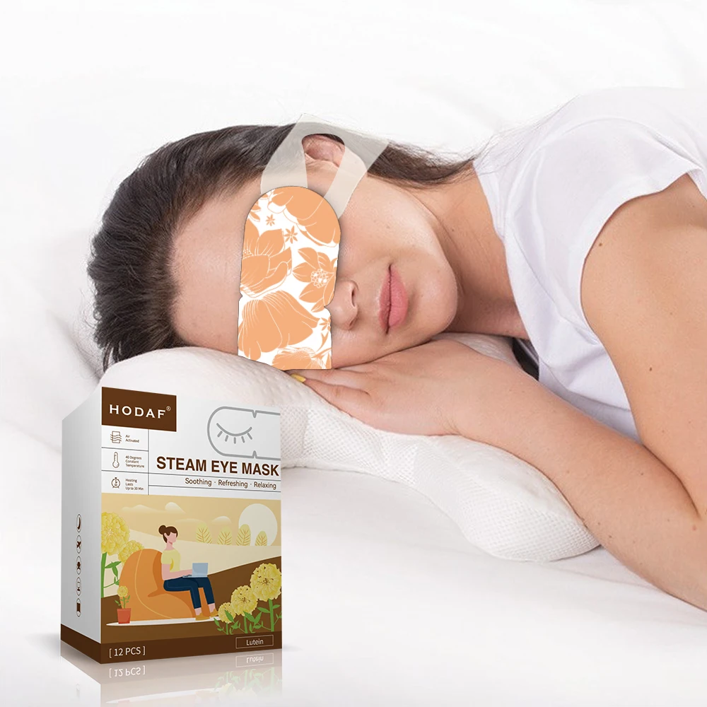 HODAF Air Activated  SPA Warm Eye Compress Soothing Eye Fatigue Steam Eye Mask
