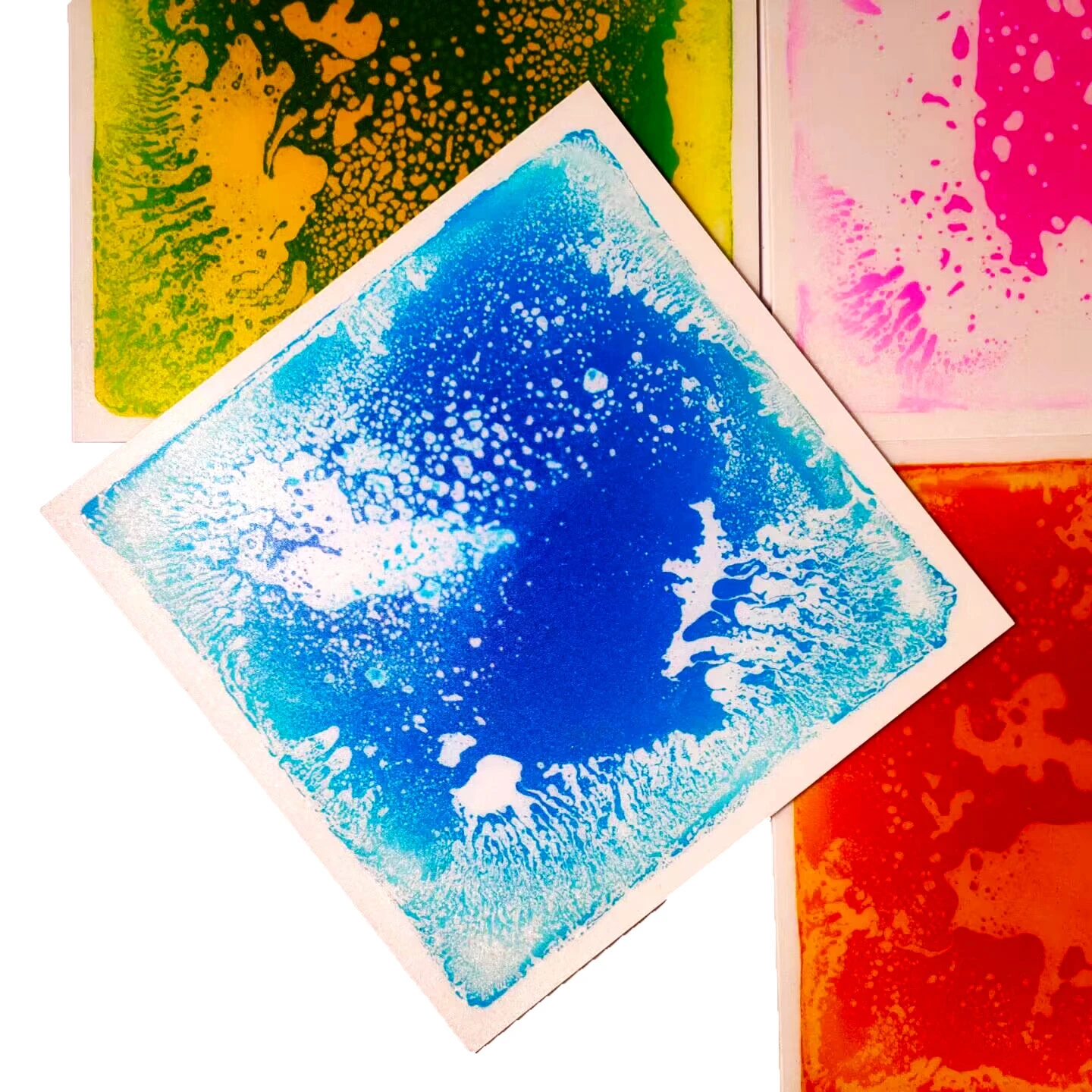 Joy Toddler Kids Play Mats Children Educational Toys 3D PVC Liquid Floor Sensory Liquid Tiles