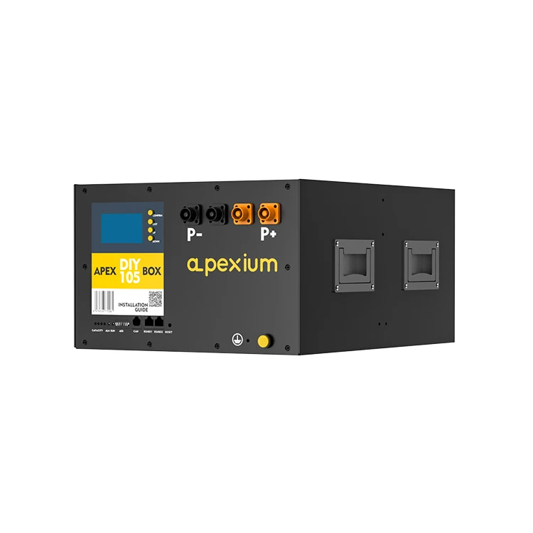 Apexium 16S 48V105Ah Lifepo4 Battery DIY Box with 100A Inverter BMS ESS Cell Home Energy Storage System 51.2V LFP Battery Case