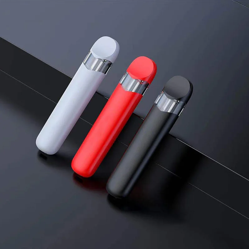 Оптовая продажа с завода 2021, керамическая катушка без пуговиц, перезаряжаемая сигарета CBD, вейп-ручка, вапорайзер, вейп, стартовый набор