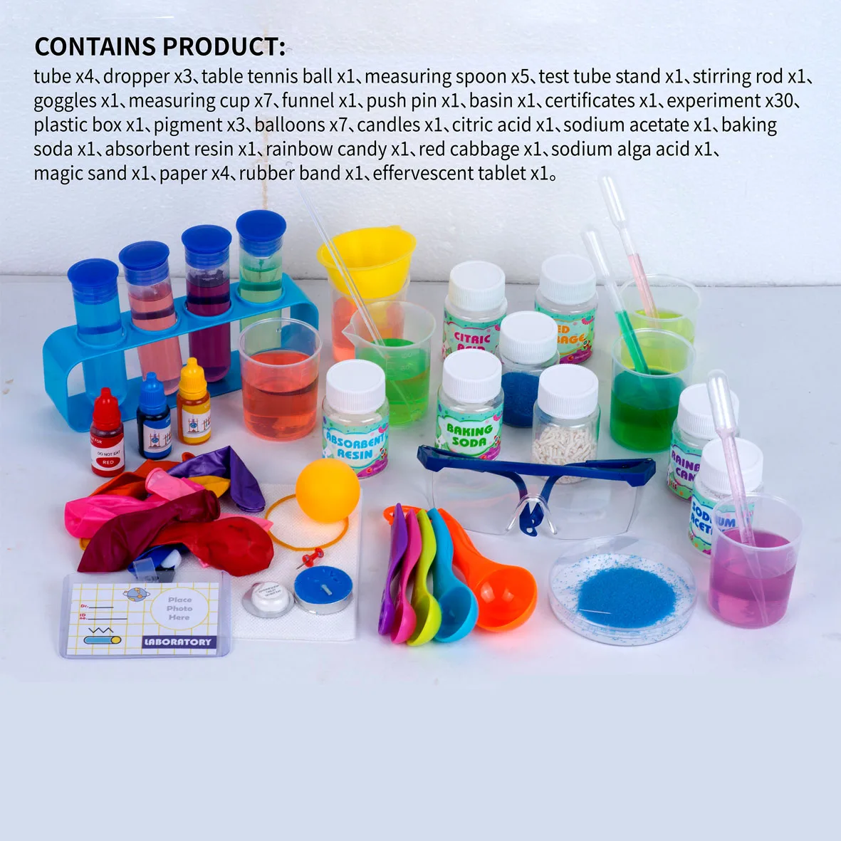 Amazing Crystal Growing Chemistry Set Lab Kit Stem Educational Kids Science Experiment Kit Toy for Kids