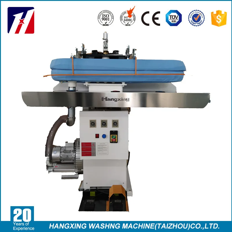 Hotel and laundry used pants press machine for shirt