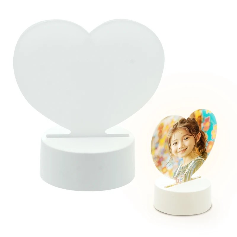 Top quality customized outdoor commercial wall hanging Sublimation Clear Acrylic Photo Plate  for business advertising