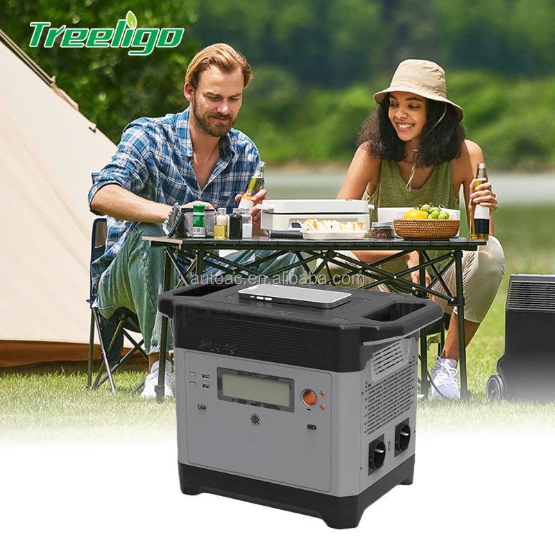 Power Supply Lithium Camping 220V Portable Charger Power Station With AC DC USB Power Station