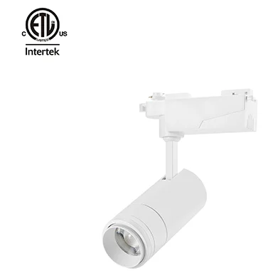 Aluminium die-casting commercial light cob 2700k 3000k AC120V AC220V beam angle adjustable led track light