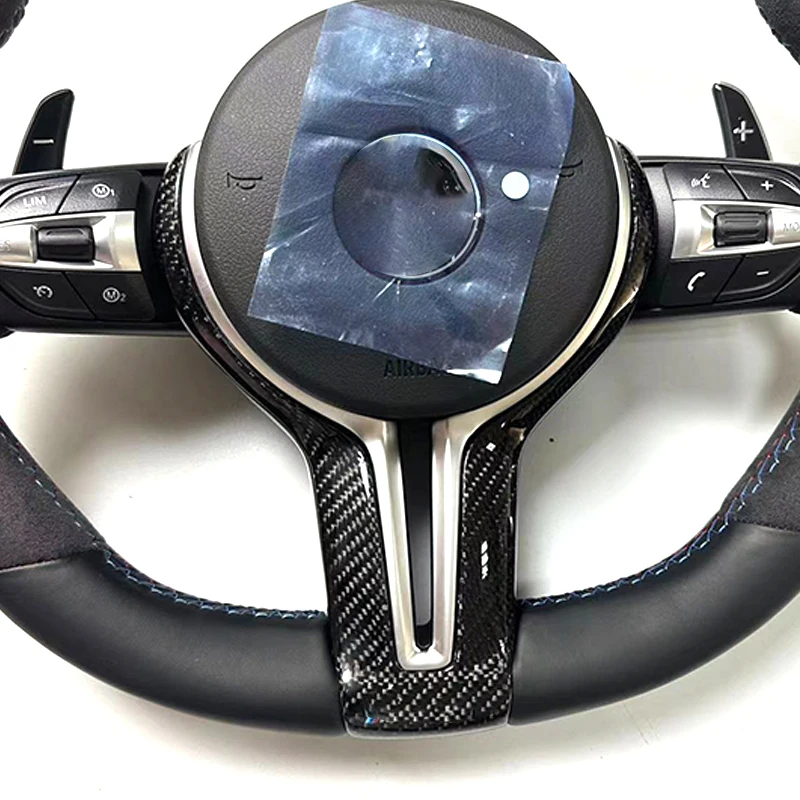 Factory wholesale Alcantara steering wheel racing modified steering wheel f30 f10 m3 m5 m2 m4 m6 x5 x6 for bmw