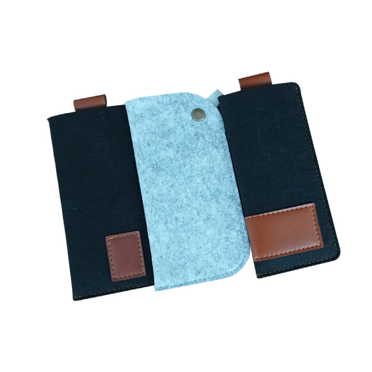 Manufacturer new design glasses pouch,felt glasses carrying case