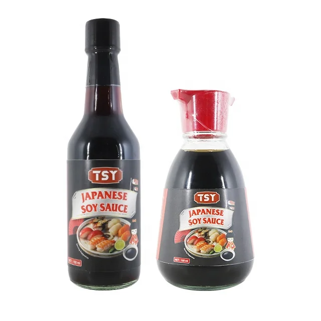 TSY Food Лидер продаж супермаркет оптом соевый соус OEM сладкий быстрого приготовления японский для суши