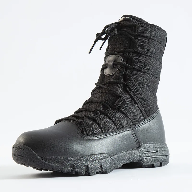 Outdoor enthusiasts training combat boots hiking hunting boots men high-top desert boots