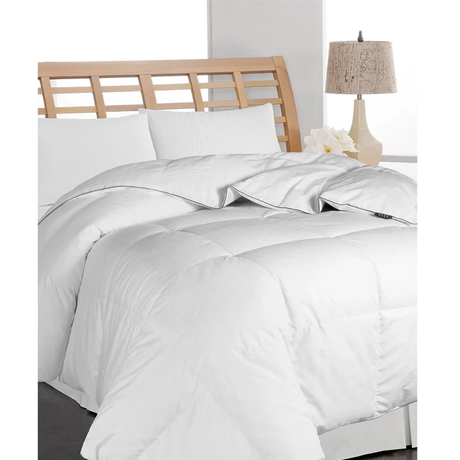 Luxury Light Weight High Quality White Goose Down Filling Comforter