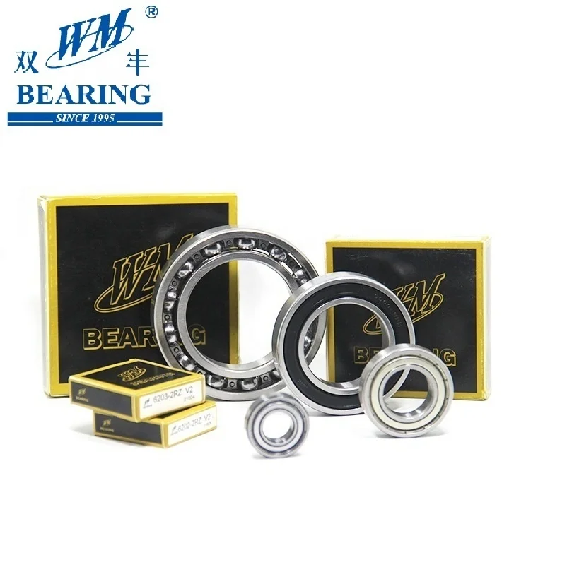 MLZ WM Brand V Ball Bearing Sizes Deep Groove Engine 6003 Ball Bearing Sizes Low Noise Eengine Bearings 6003