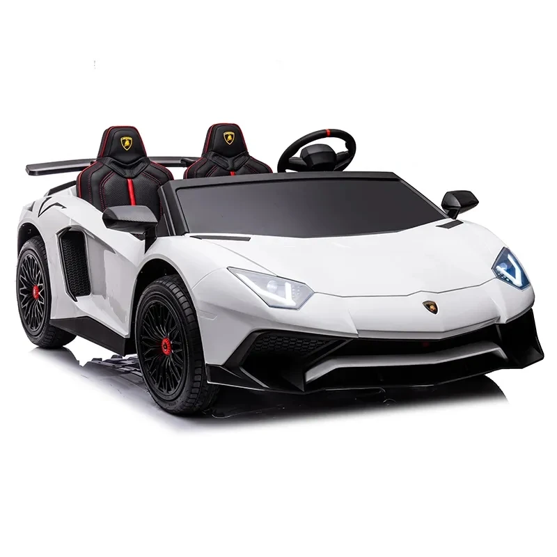 Big Size Licensed Aventador Sv 24v Electric Ride On Car With Two Scissor Doors