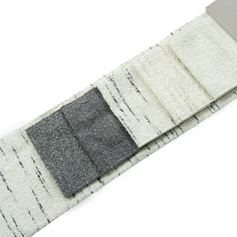 New Arrivals Textile Material Wholesale Heavy Weight Luxury Modern Comfortable White Boucle Upholstery Fabric For Furniture