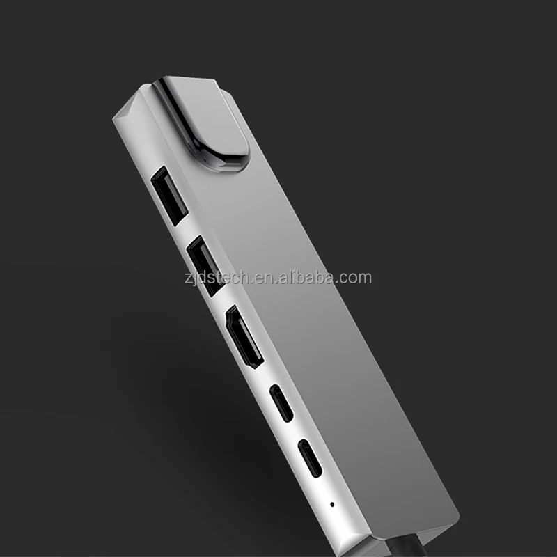 Хит продаж док-станция с 6 портами для концентратора usb c ступицы мотор Задний дифференциал