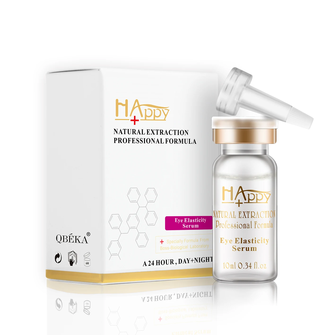 Eye Care Serum, Remove Eye Bag Solution, Eye Elasticity Serum Anti Dark Circles Eye Serum Product With OEM ODM Service