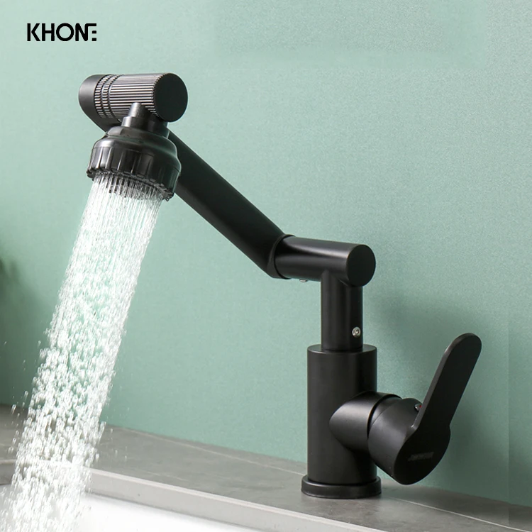 Латунь механическая рука кран всплеск фильтр насадки для опрыскиватель кухонная раковина кран 1080 градусов вращающийся кран удлинитель сопла