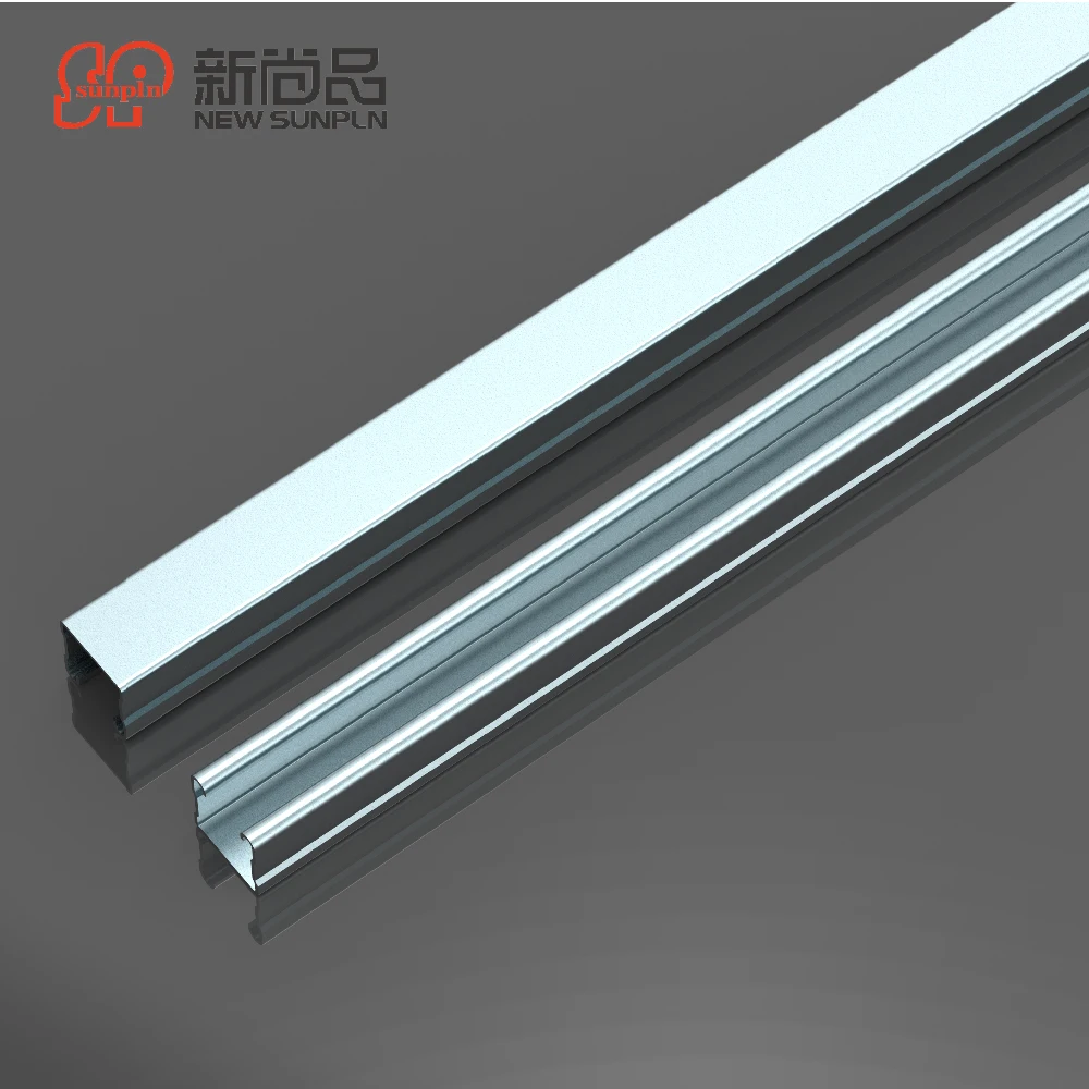 Galvanized anti seismic bracket punching C channel steel 41*21 stainless steel structural steel  c type channel