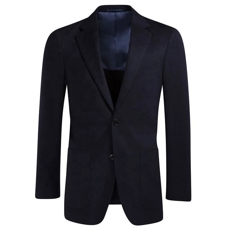 Мужской облегающий деловой костюм MTM, темно-синий костюм из 3 предметов и индивидуальный мужской костюм ручной работы