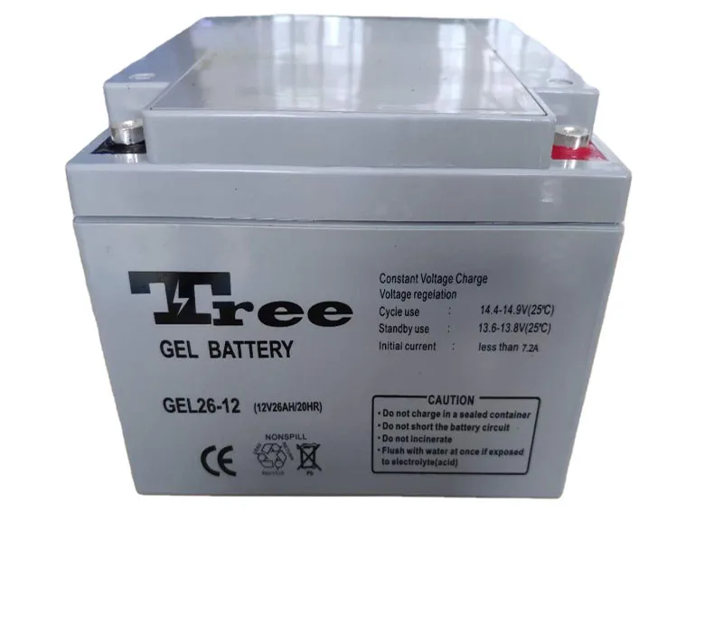 Sealed lead acid battery portable power supply battery insulation 12v 26ah 28ah gel battery with blue yellow green color