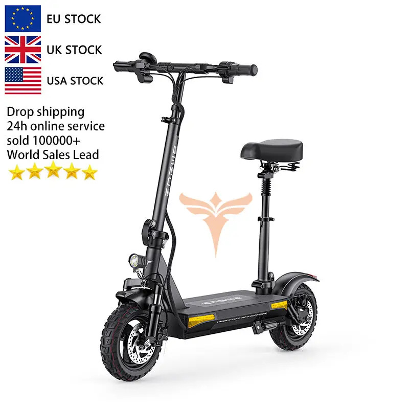 hot selling 2023 POLAND WAREHOUSE TAX FREE ENGWE S6 500W 40KM/H ADULTS ELECTRIC SCOOTER with seat