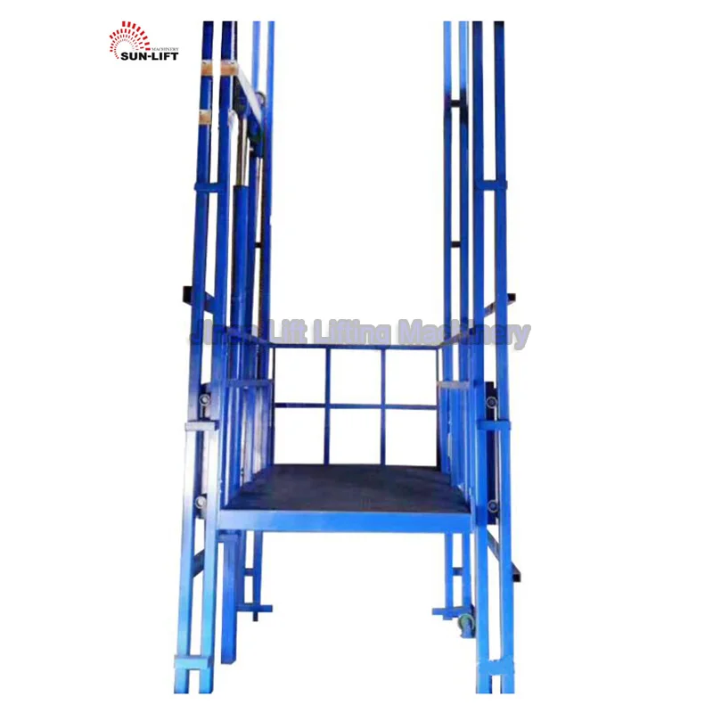 Factory Selling Electric Industrial Cargo Elevator Mezzanine Hydraulic Warehouse Cargo Lift Table With CE