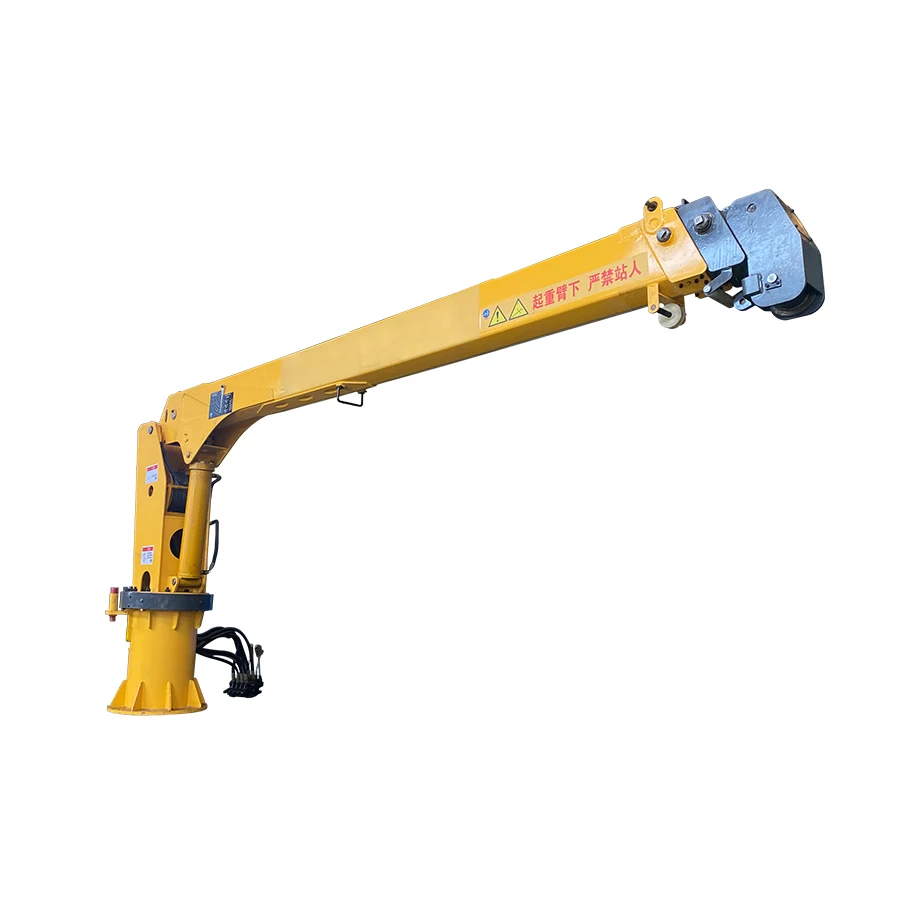 Marine Track Mounted Telescopic Hydraulic Ship Unloading Crane