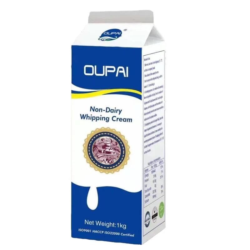 Oupai Brand Non-dairy Whipping cream for decorating cakes