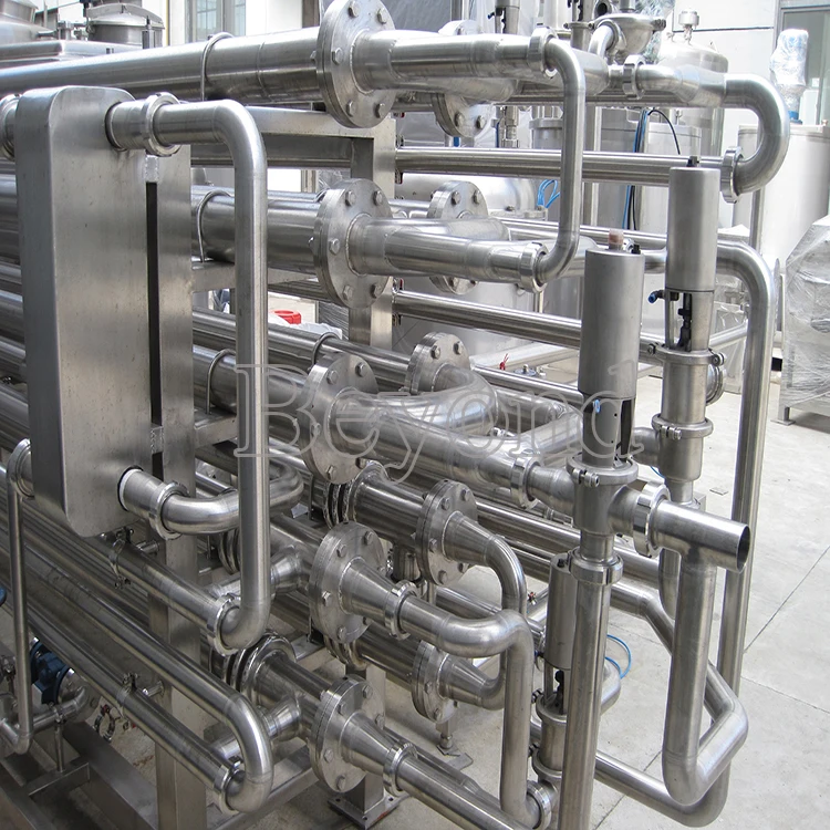 juice milk UHT tube sterilizer tubular type sterilizer