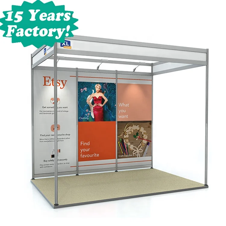 Aluminum Exhibition Frame Modular Booth Panel System