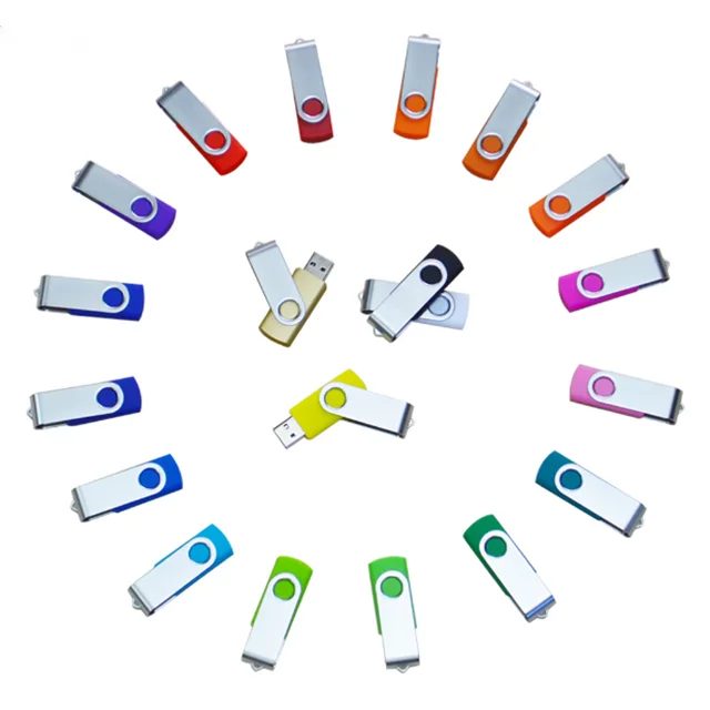 
2019 hotselling swivel usb flash drive with customized logo for wholesale gift 