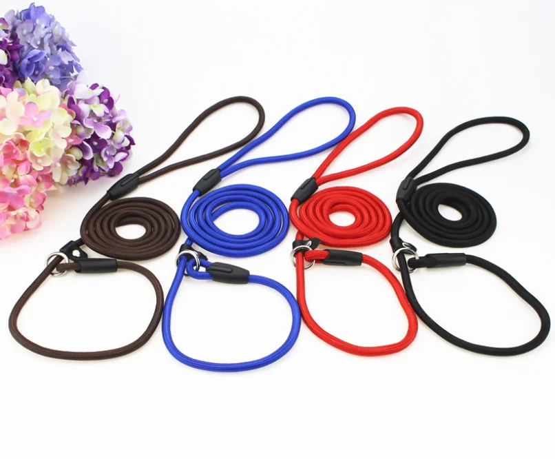 High Quality Nylon P Chain Training Slip Dog Collar Leash