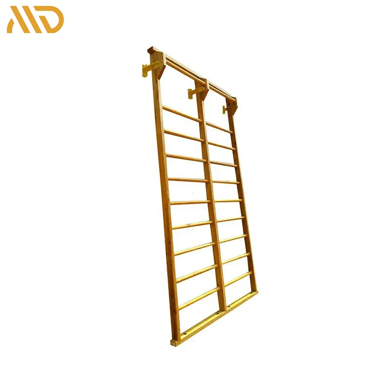 High quality sturdy construction gymnastics 9 steper home gym exercise wall indoor wooden ladder
