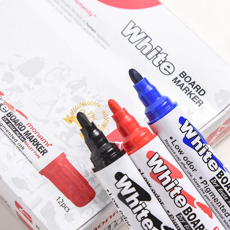 2mm Bullet Tip Non Toxic Erasable paint whiteboard marker with Custom Logo