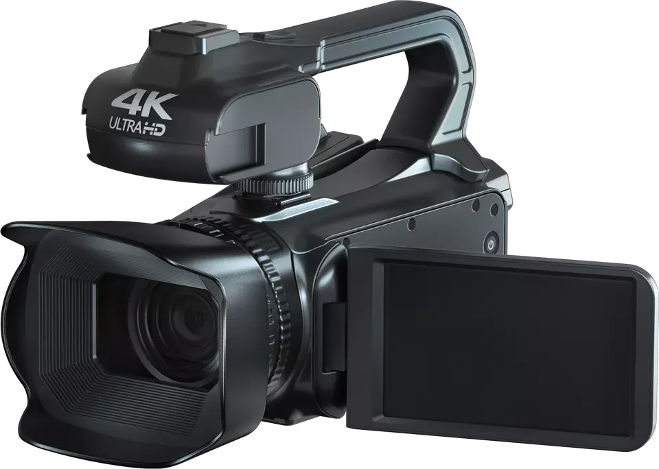 Видеокамера Wi-Fi 4K видеокамера для Youtube видеорегистратор (SD-карта 128 ГБ + микрофон светодиодная подсветка