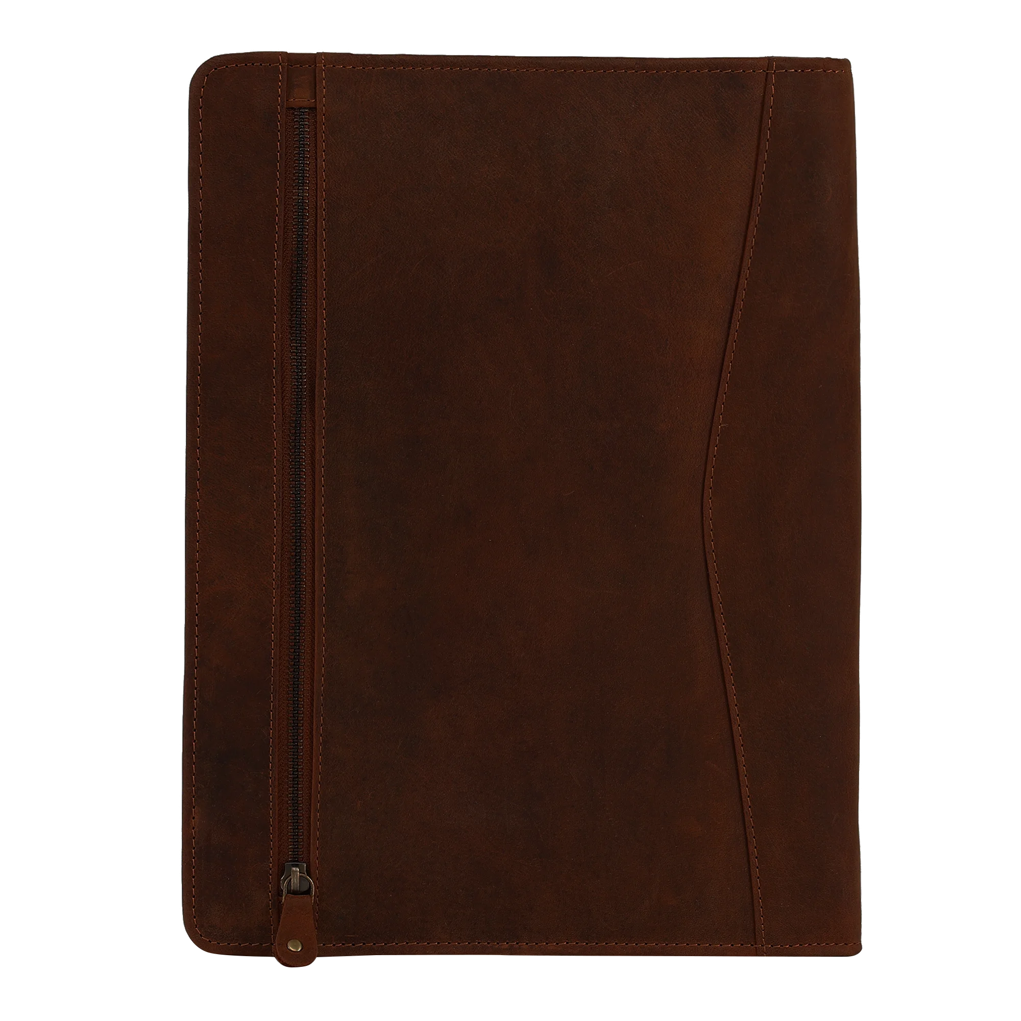 
Supreme Business Portfolio Professional Organizer Gift for Men & Women Durable Leather Padfolio Zippered Closure 