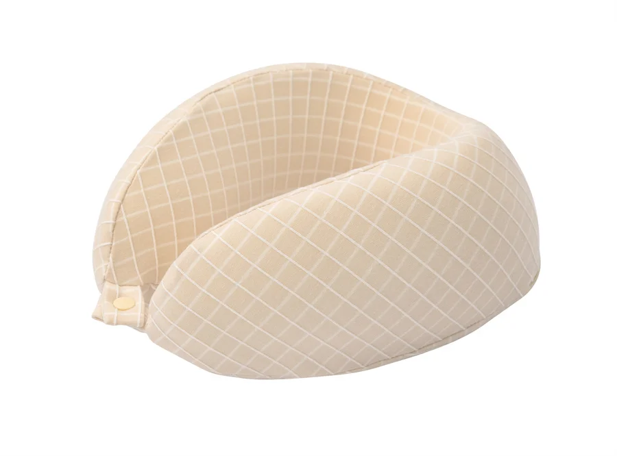 2022 Cool Fabric U Shape Travel Neck Pillow