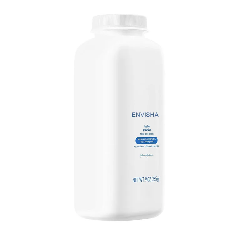 Fast transportation private label smooth delicate skin customized shea butter baby talcum powder