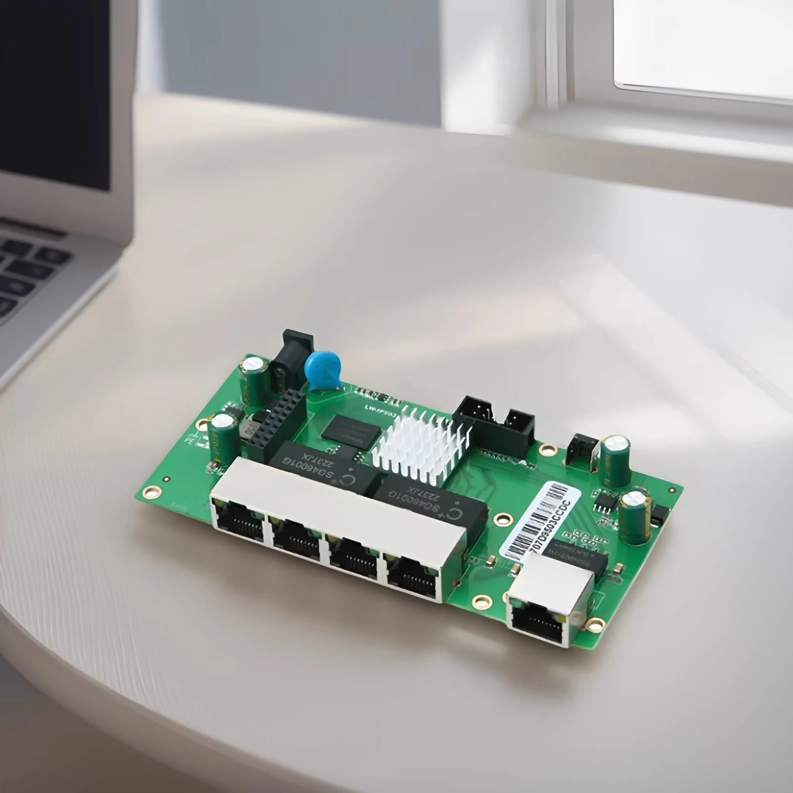 Industrial PoE Router Module 100/1000M Wired Network POE 48V Standard Gigabit Ethernet Router Switch PCB