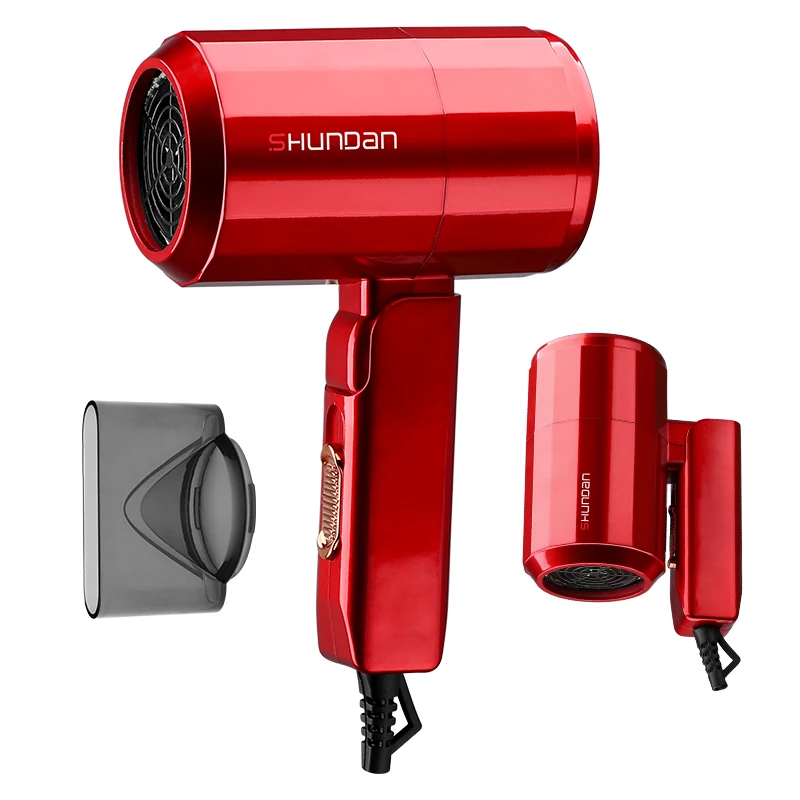 Hot Selling High Quality Hair Dryer  Foldable 3 Speed Portable Hair Dryer DC1000w Low power Hair Dryer