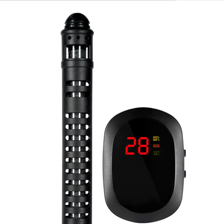 Fish Tank Heater LED Digital Display Explosion-Proof Safety Diving Intelligent Thermostatic Aquarium Heating Rod