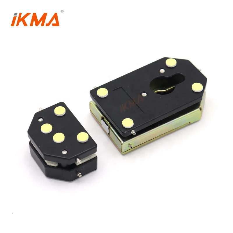 Hot sales commercial tempered glass door square central double lock