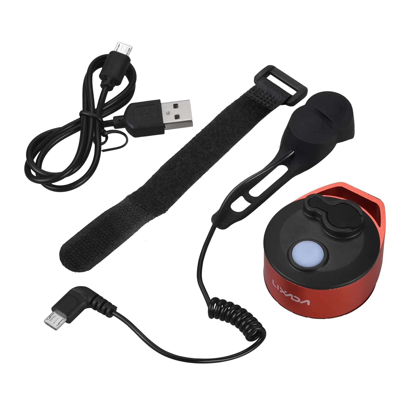 Три цвета велосипедный Звонок алюминиевый 280 мА/ч USB перезаряжаемые электрический гудок портативный велосипед Рог