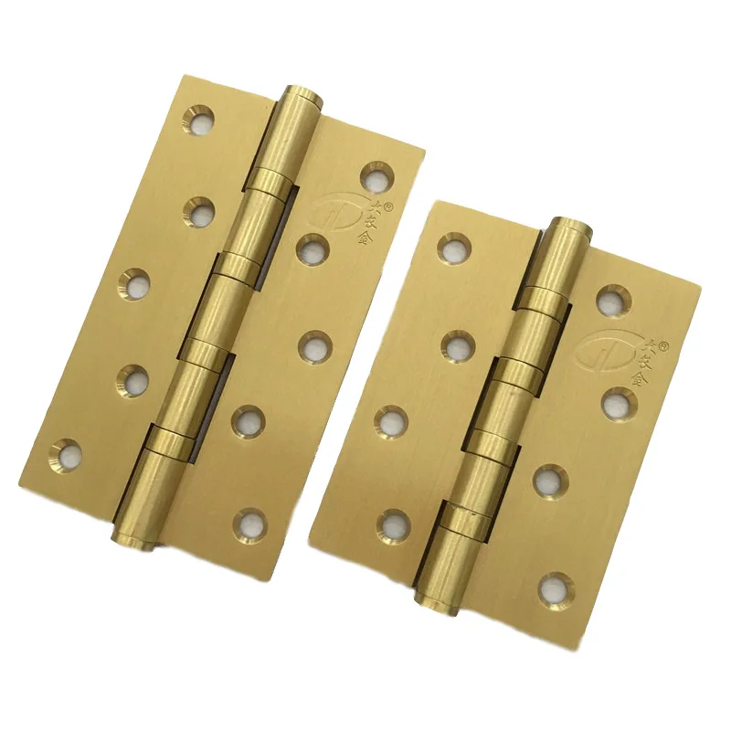 High Quality 2PCS 5 Inch Stainless Steel Mute Ball Bearing Soft Furniture Hinges