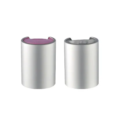 18mm, 20mm, 24mm Plastic Press Cap Plastic Press Dispensing Cap White Disc Top Cap