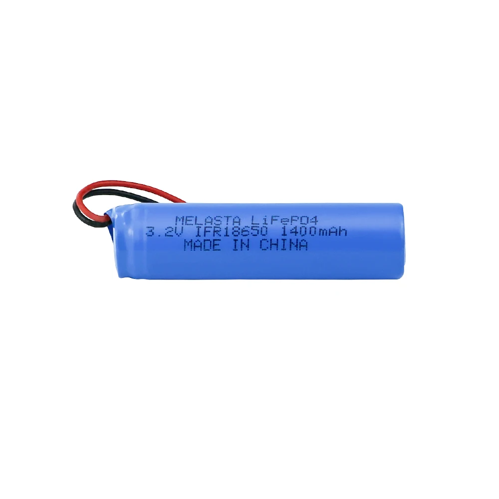 AA 3.2v 600mah Lifepo4 Solar Battery IFR14500 Rechargeable Li Ion Battery For Safety Alarm Systems